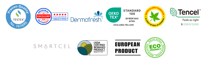 Logos taie oreiller imperméable