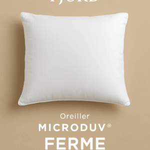 Oreiller Fjord Microduv Ferme – Le confort haut de gamme 100% fabriqué en France