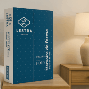 OREILLER MÉMOIRE DE FORME FERME GAMME FJORD LESTRA