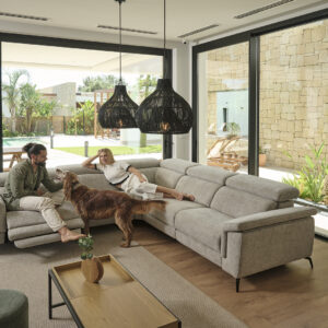 Canapé Relax Beta – Confort motorisé et design contemporain