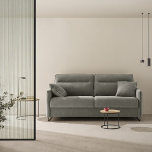 Canapé-lit TESLA – Technologie & Design Contemporain | Matelas 18 cm