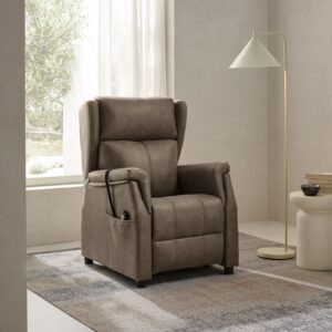 Fauteuil Relax Releveur Alma – Fauteuil Confort avec Dossier Haut et Relax Motorisé