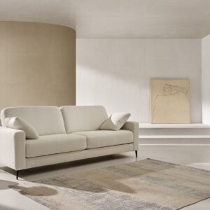 Canapé-lit Cubik – Canapé Convertible avec Système Italien et Matelas Confort 30 kg