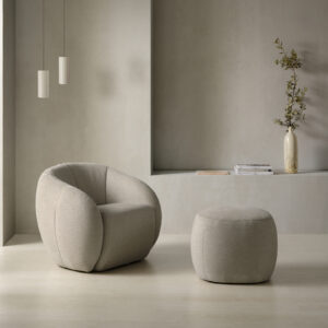Fauteuil et Pouf ASIA Design | Marra Literie